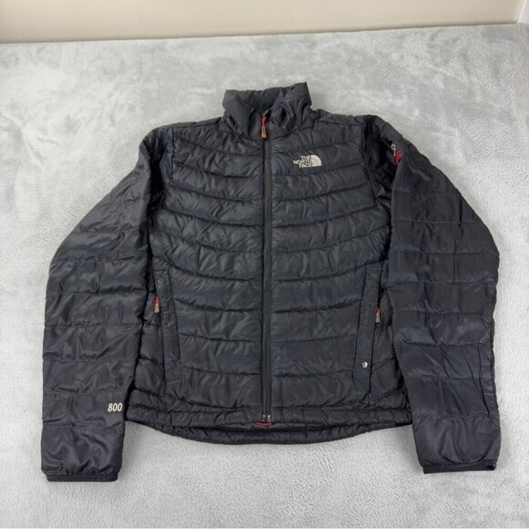 Vintage The North Face Summit Series Women Sz Medium Black Puffer 800 Down Fill - Picture 1 of 16